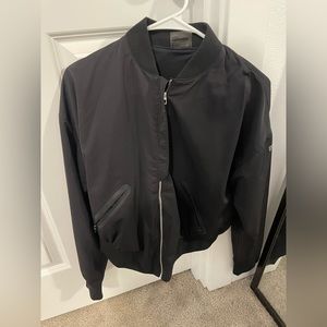 Gymshark black bomber jacket